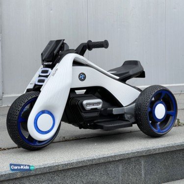 Электромотоцикл BMW Vision Next 100 Mini (трицикл) – BQD-6199 белый